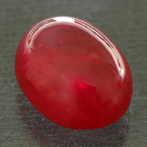 Rubino naturale rosso da 8,40 ct, trasparente, trasparente/traslucido