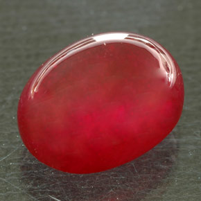 Rubino naturale rosso da 8,40 ct, trasparente, trasparente/traslucido