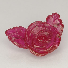 Rubino naturale rosso da 8,00 ct, trasparente, trasparente/traslucido