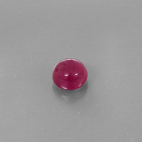 Rubino naturale rosso da 1,43 ct, trasparente, trasparente/traslucido