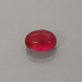 Rubino naturale rosso da 2,46 ct, trasparente, trasparente/traslucido