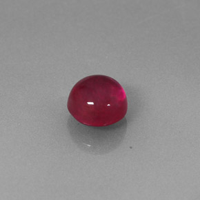 Rubino naturale rosso da 1,95 ct, trasparente, trasparente/traslucido