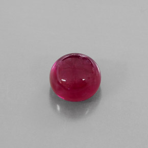 Rubino naturale rosso da 3,35 ct, trasparente, trasparente/traslucido