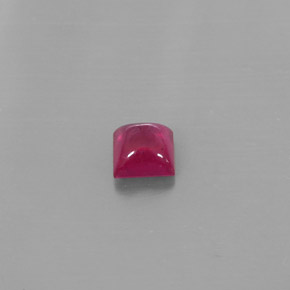 Rubino naturale rosso da 1,00 ct, trasparente, trasparente/traslucido