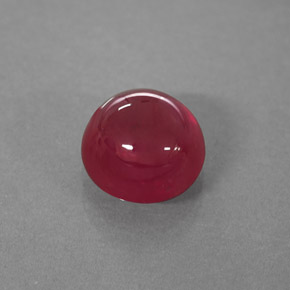 Rubino naturale rosso da 3,13 ct, trasparente, trasparente/traslucido