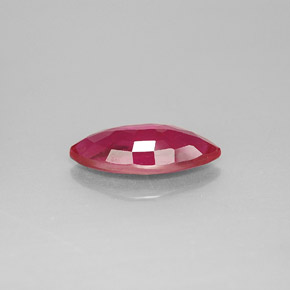 Rubino naturale rosso da 1,97 ct, marchesa, VS-SI