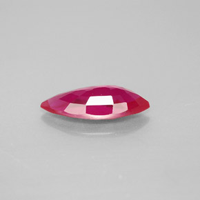 Rubino naturale rosso da 2,00 ct, marchesa, VS-SI