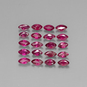 Rubino naturale rosa da  ct, marchesa, VVS-VS