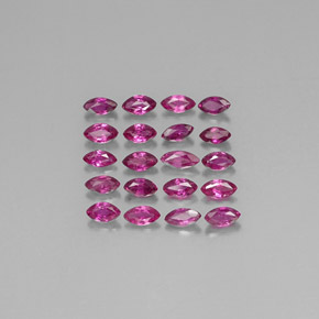 Rubino naturale rosa da  ct, marchesa, VVS-VS