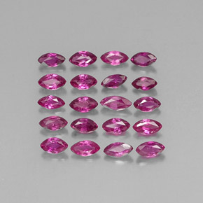 Rubino naturale rosa da  ct, marchesa, VVS-VS