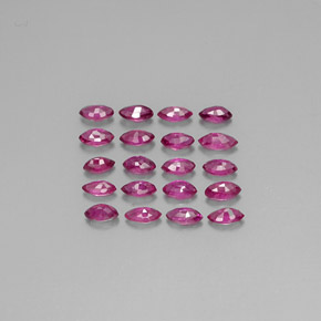 Rubino naturale rosa da  ct, marchesa, VVS-VS