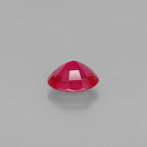 Rubino naturale rosso da 1,75 ct, taglio ovale, SI