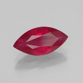 Rubino naturale rosso da 1,80 ct, marchesa, SI