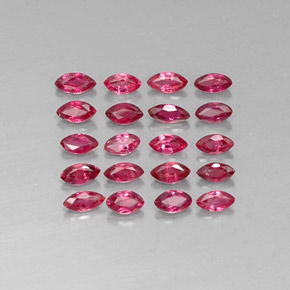 Rubino naturale rosso da  ct, marchesa, VS-SI