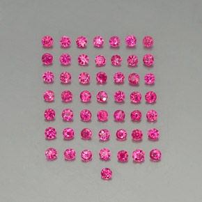 Rubino naturale rosso da 1,16 ct, taglio rotondo, VS-SI