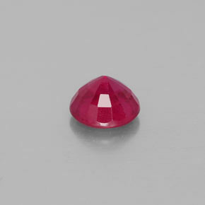 Rubino naturale rosso da 1,94 ct, taglio rotondo, VS-SI