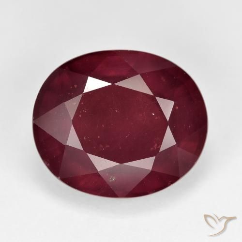 15.05ct Naturale Rosso brillante Rubino, Ovale, VS-SI