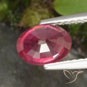 Rubino Rosso medio naturale da 1.41 ct, Ovale, VS-SI