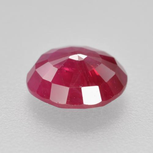 Rubino Rosso medio naturale da 1.04 ct, Taglio rotondo, VS-SI
