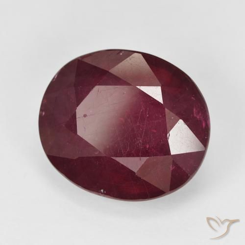 Rubino Vino rosso naturale da 13.27 ct, Ovale, VS-SI