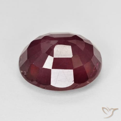 Rubino Vino rosso naturale da 13.27 ct, Ovale, VS-SI