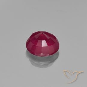Rubino Rosso tendente al rosa naturale da 0.95 ct, Rotondo, VS-SI