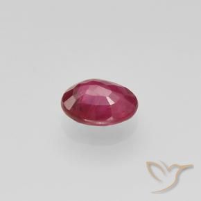 Rubino Rosa rossastra naturale da 0.67 ct, Rotondo, VS-SI