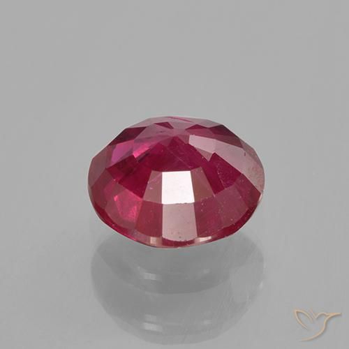 Rubino Cremisi Profondo naturale da 1.06 ct, Rotondo, VS-SI