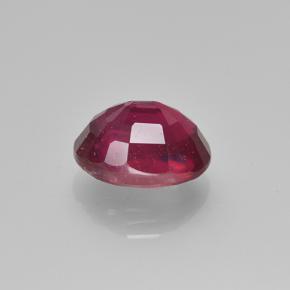 Rubino rosso scuro naturale da 2,13 ct, taglio ovale, VS-SI