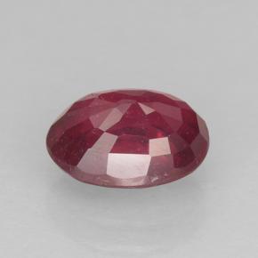 Rubino naturale rosso da 1,73 ct, taglio ovale, VS-SI