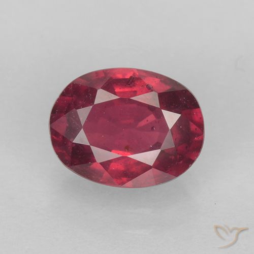1.72ct Naturale Ribes Rosso Rubino, Ovale, VS-SI