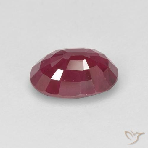 Rubino Cremisi Profondo naturale da 1.13 ct, Ovale, VS-SI