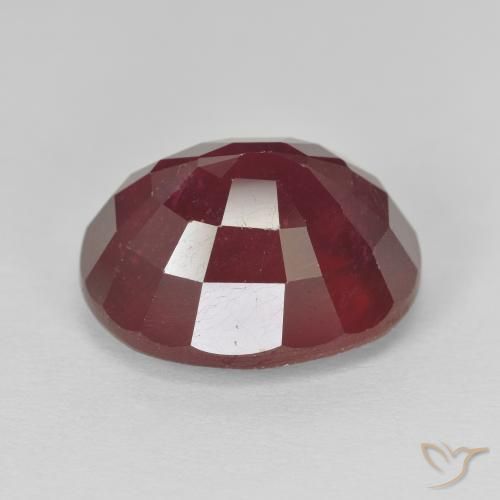 Rubino Vino rosso naturale da 11.50 ct, Ovale, VS-SI