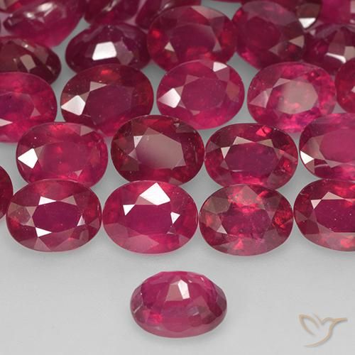 Rubino Rosso medio-scuro naturale da 2.01 ct, Ovale, VS-SI