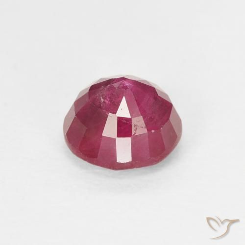 Rubino Uva Brillante naturale da 1.00 ct, Rotondo, VS-SI