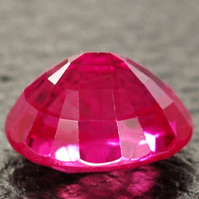 Rubino naturale rosso da 1,17 ct, taglio ovale, VS