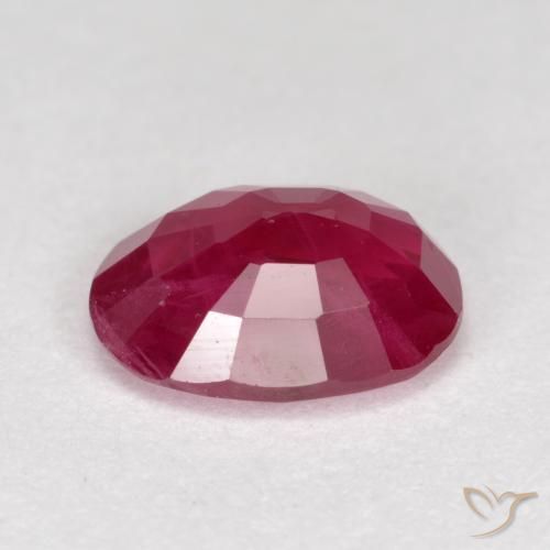 Rubino Rosso medio naturale da 1.05 ct, Ovale, VS-SI