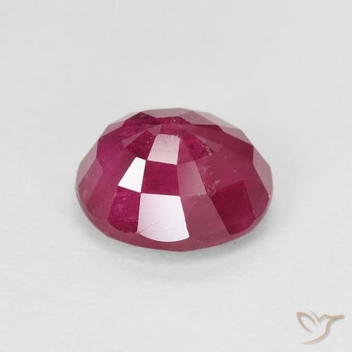 Rubino Rosa rossastra naturale da 1.59 ct, Ovale, VS-SI
