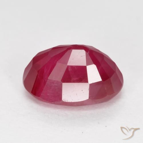 Rubino Rosso medio naturale da 1.40 ct, Ovale, VS-SI