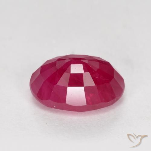 Rubino Rosso medio naturale da 1.31 ct, Ovale, VS-SI