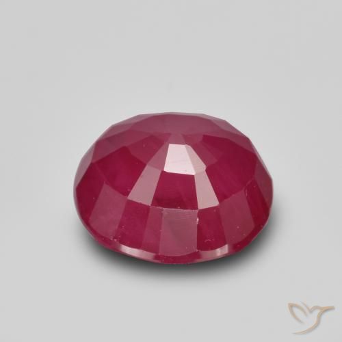 Rubino Rosso medio naturale da 1.36 ct, Ovale, VS-SI