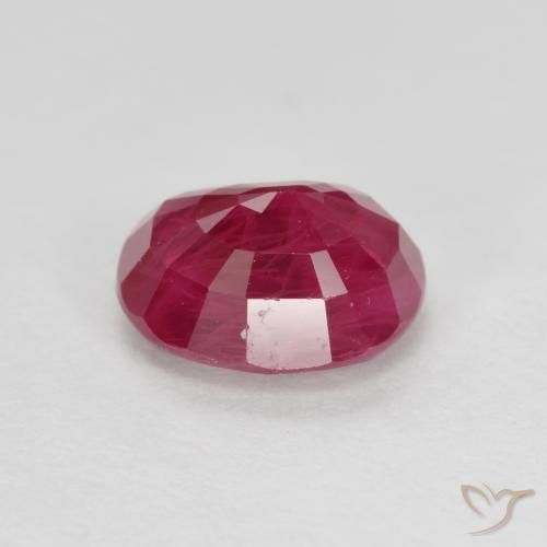 Rubino Rosso medio naturale da 1.22 ct, Ovale, SI
