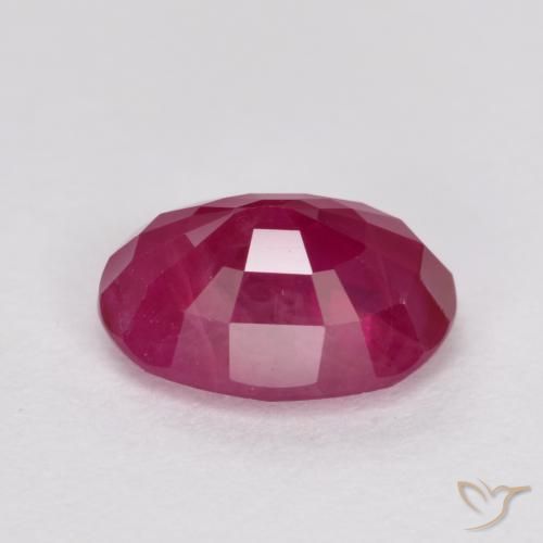 Rubino Rosso medio naturale da 1.10 ct, Ovale, VS-SI