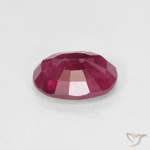 Rubino Cremisi Profondo naturale da 1.06 ct, Ovale, VS-SI