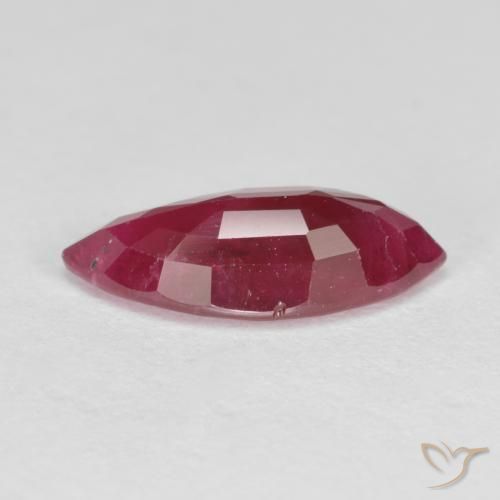 Rubino Rosso medio naturale da 1.80 ct, Taglio marquise, VS-SI