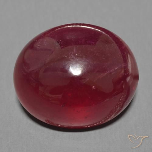 16.77ct Naturale Vino rosso Rubino, Ovale, Traslucido