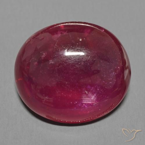 23.90ct Naturale Vino rosso Rubino, Ovale, Traslucido