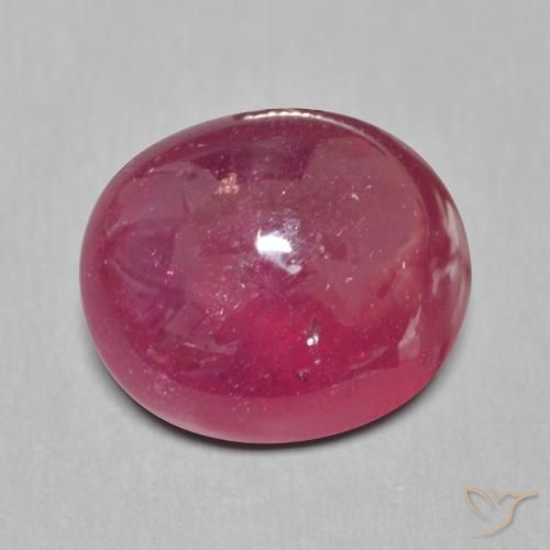 11.05ct Naturale Rosso scuro Rubino, Ovale, Traslucido