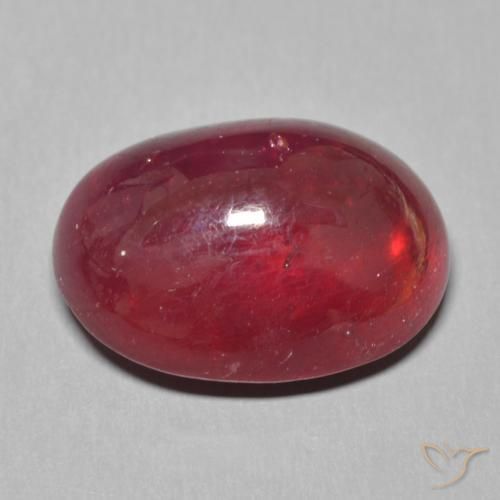 Rubino Vino rosso naturale da 14.77 ct, Ovale, Traslucido
