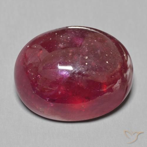 25.56ct Naturale Rosso scuro Rubino, Ovale, Traslucido